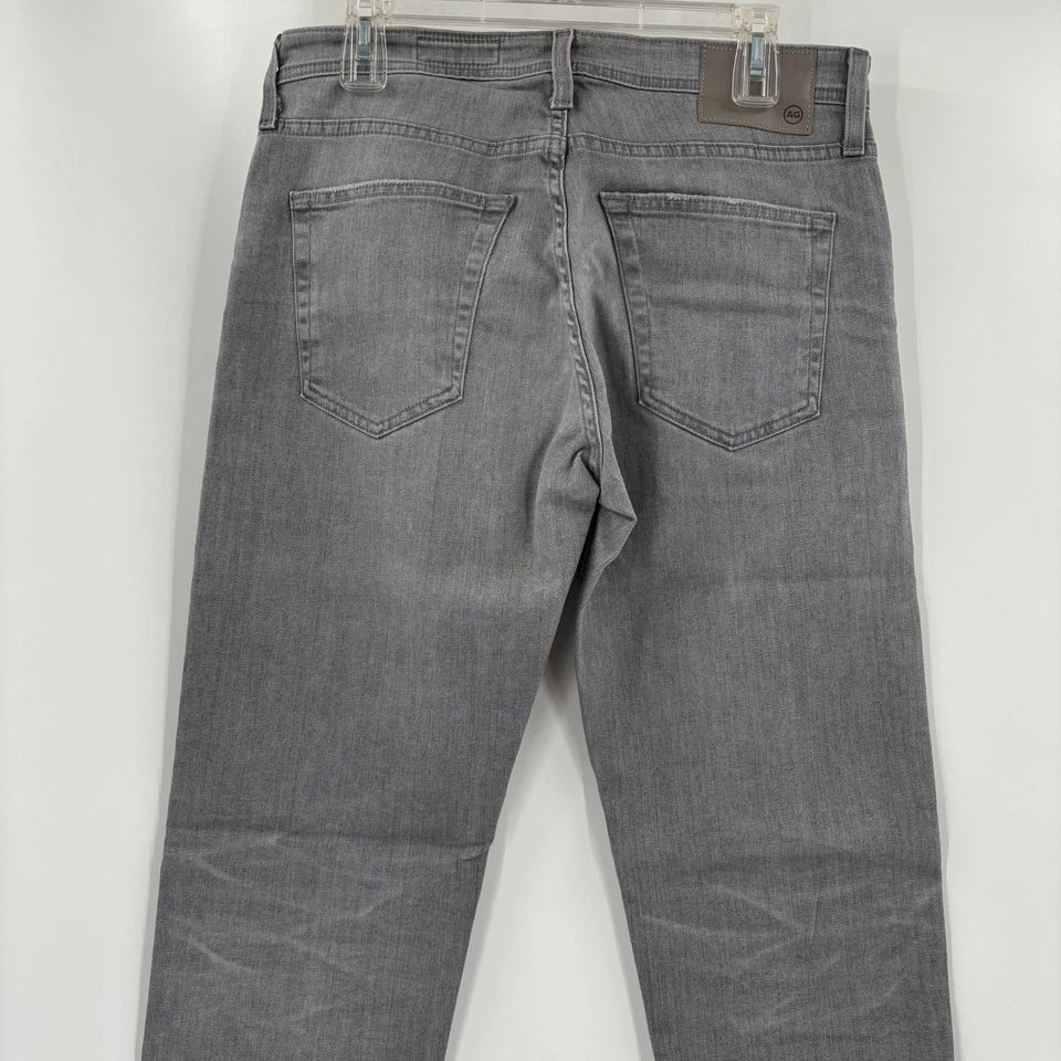AG Adriano Goldschmied "Tellis" Modern Slim Gray 5 Pocket Jeans