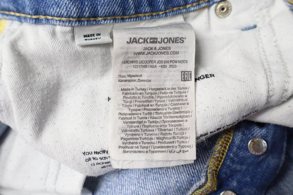 JACK & JONES Rugged Goods Jeans Men's Regular Fit Button Fly