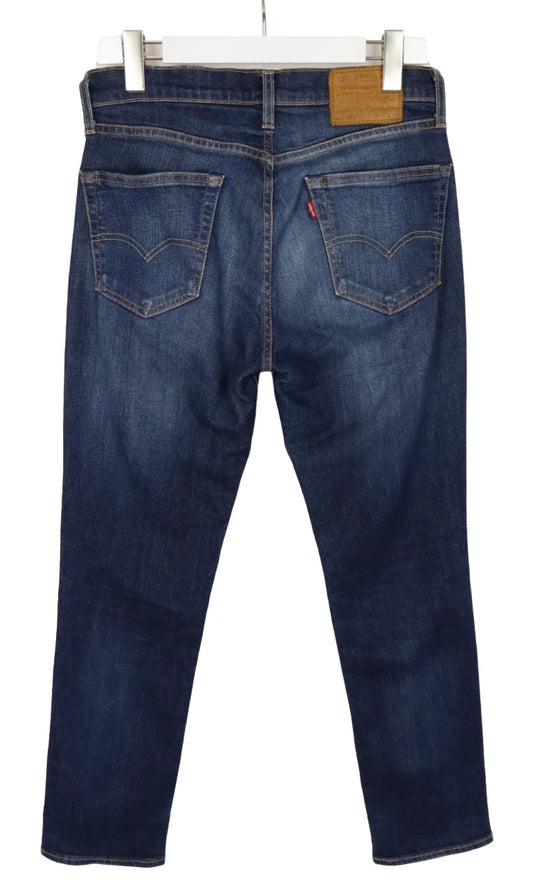 LEVI'S 511 Premium Big E Jeans Men's Slim Fit Whiskers Faded Denim