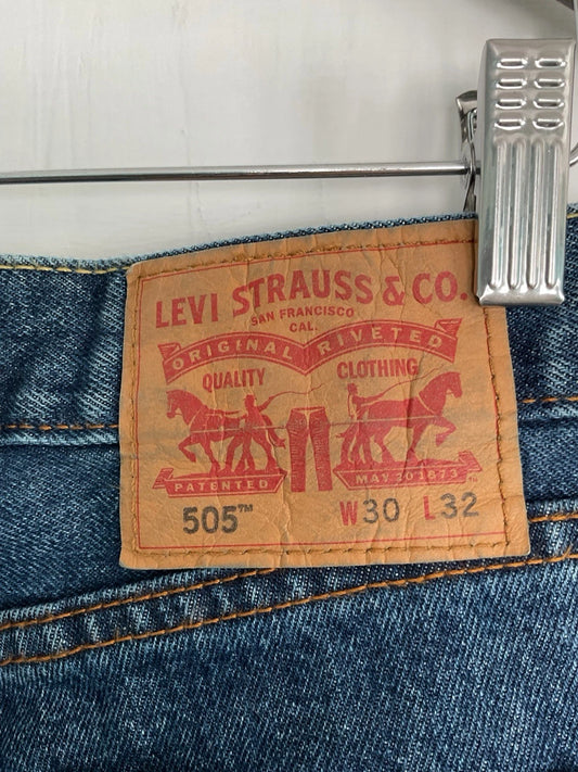 Levi's 505 Men's Original Straight Fit Jeans - Dark Wash