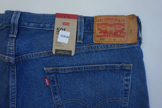 LEVI'S BIG & TALL 501 ORIGINAL FIT Jeans Men's, Authentic