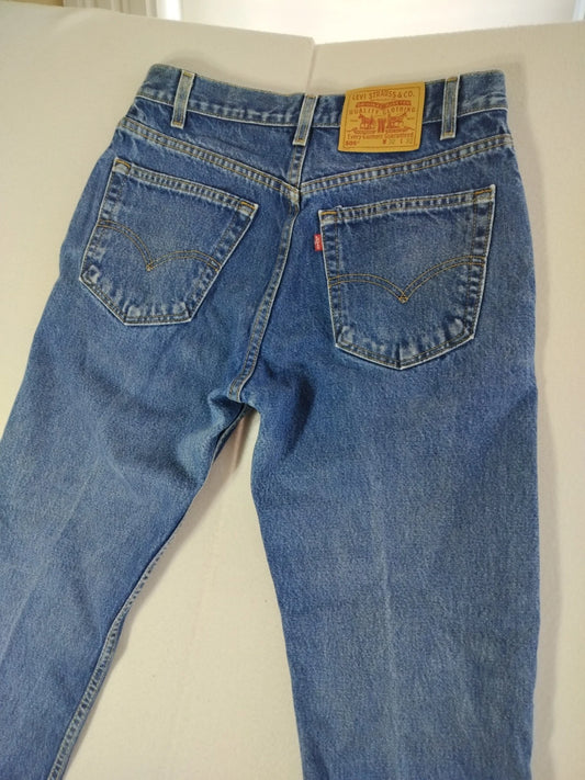 Levi's 505 Regular Fit Jeans Blue Wash Men's Straight Leg